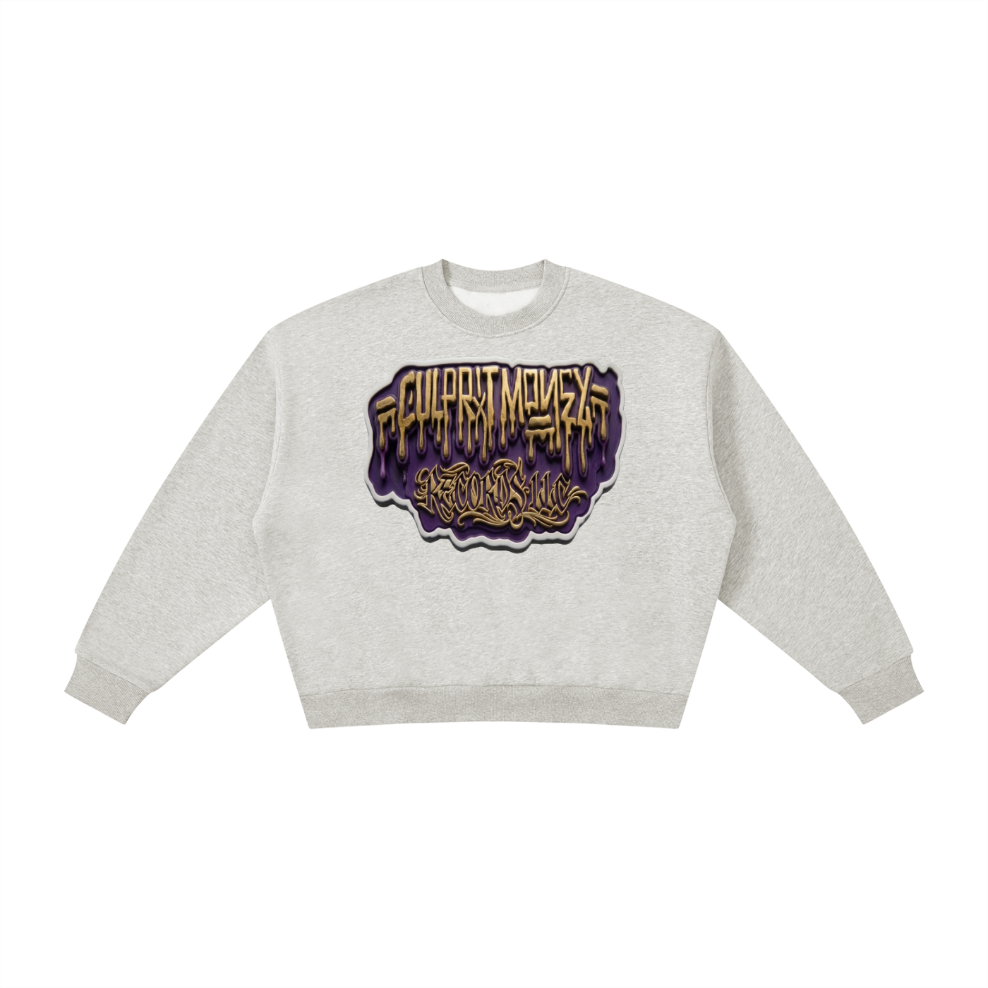 Boxy Fleece Crewneck Sweatshirt