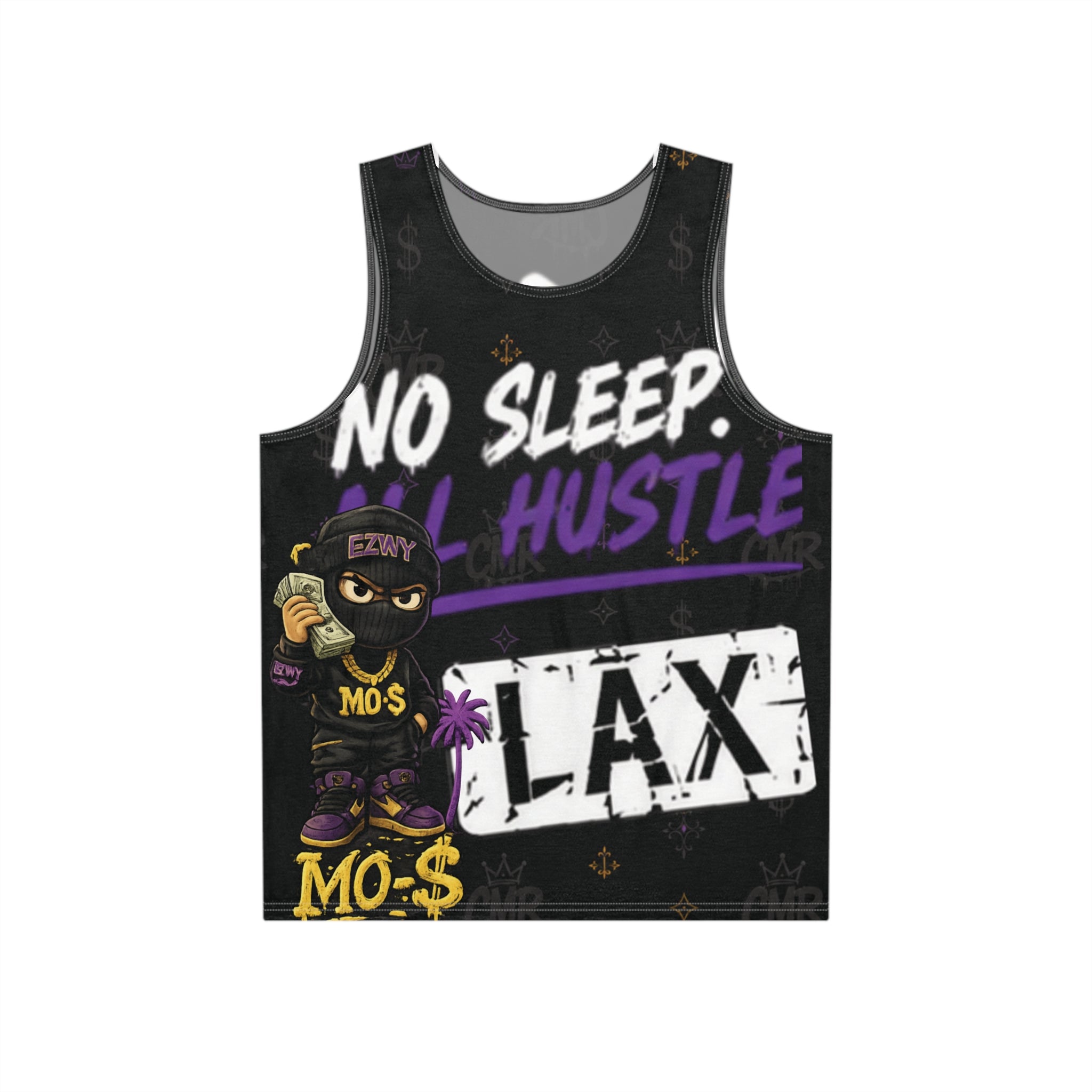 La Do Oeste Graffiti Tank Top — All-Over Print Streetwear for Men