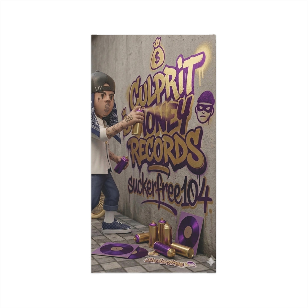Neck Gaiter - 'Guilprit Money Records' Graffiti Bandana