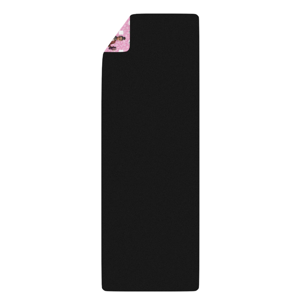 Pink Holiday Gorilla Pattern Yoga Mat - Cute Animal Fitness Mat for Women & Gift