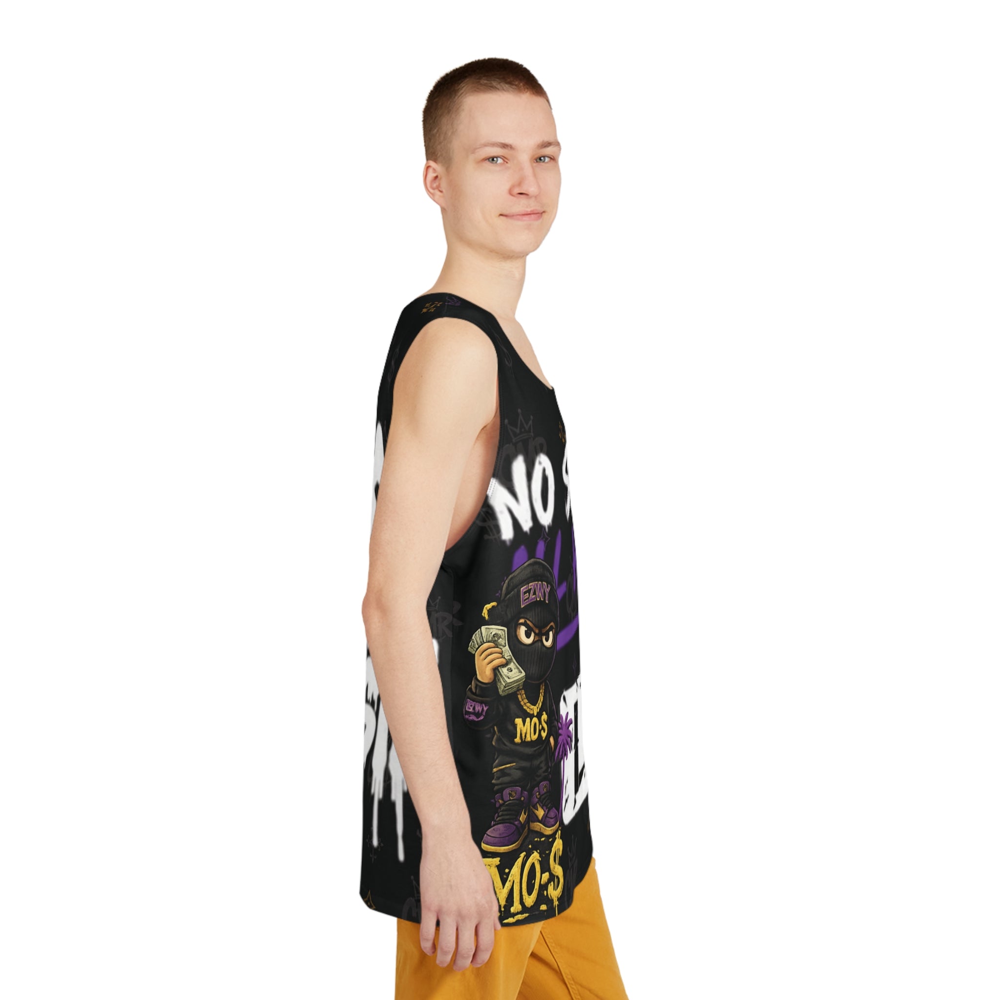 La Do Oeste Graffiti Tank Top — All-Over Print Streetwear for Men