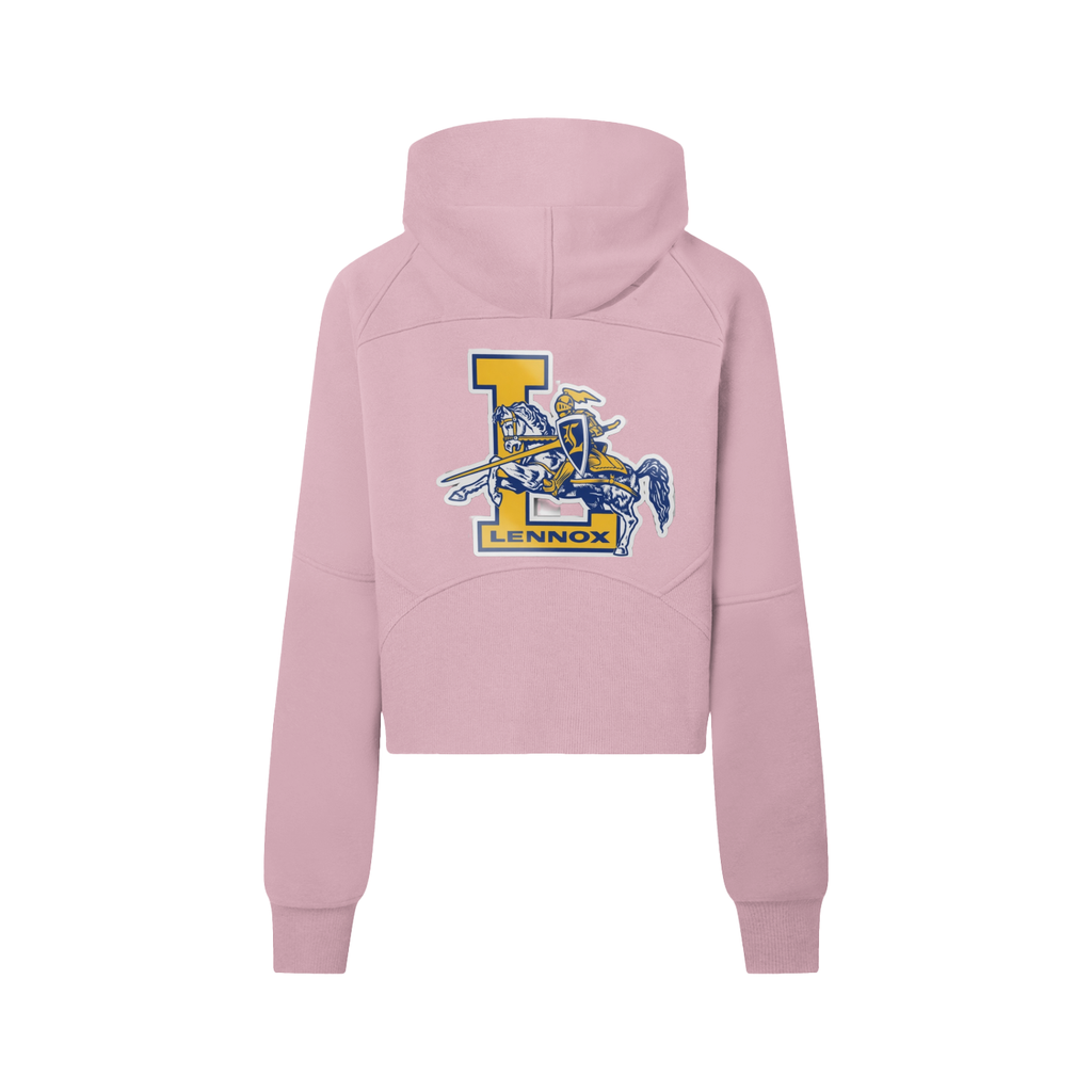 Cropped Half-Zip Hoodie