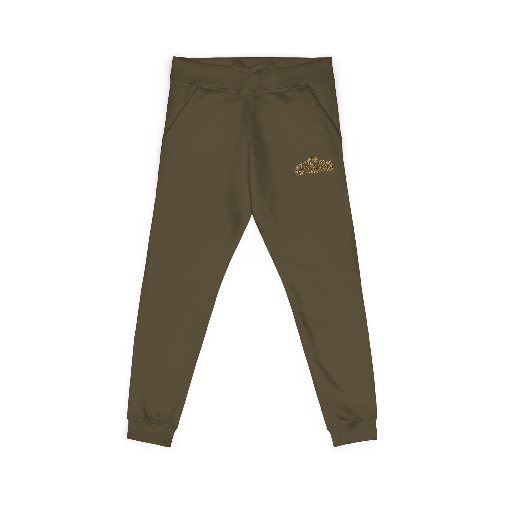 Embroidered 'California' Floral Sweatpants — Cozy Fleece Joggers
