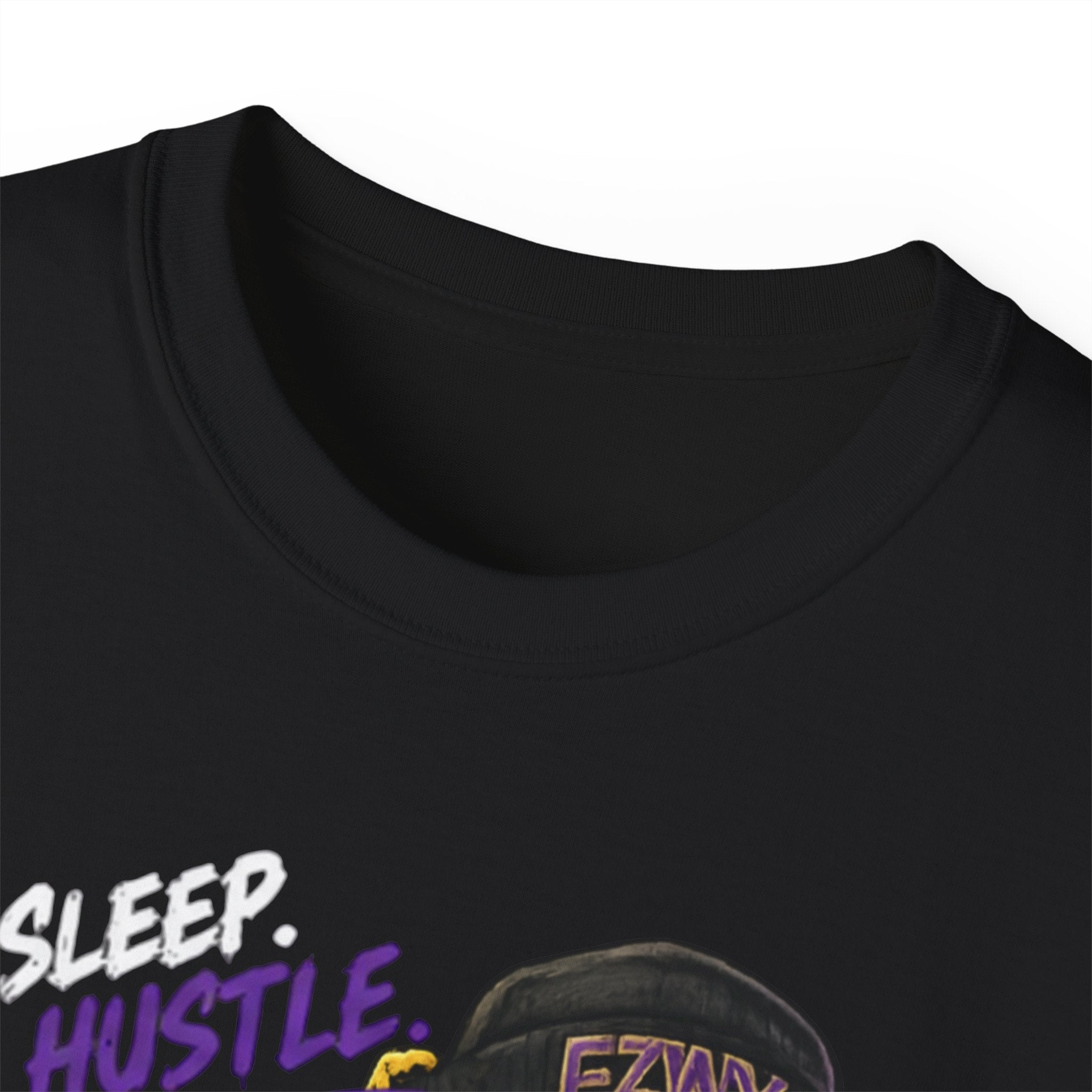 Hustle Bear Tee — 'No Sleep, All Hustle' LA Streetwear T-Shirt