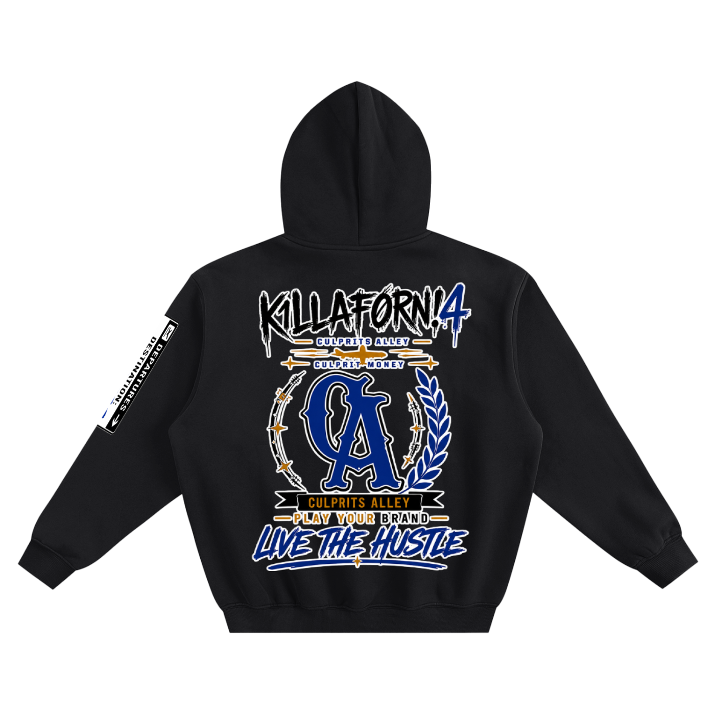 Fleeced Boxy Hoodie