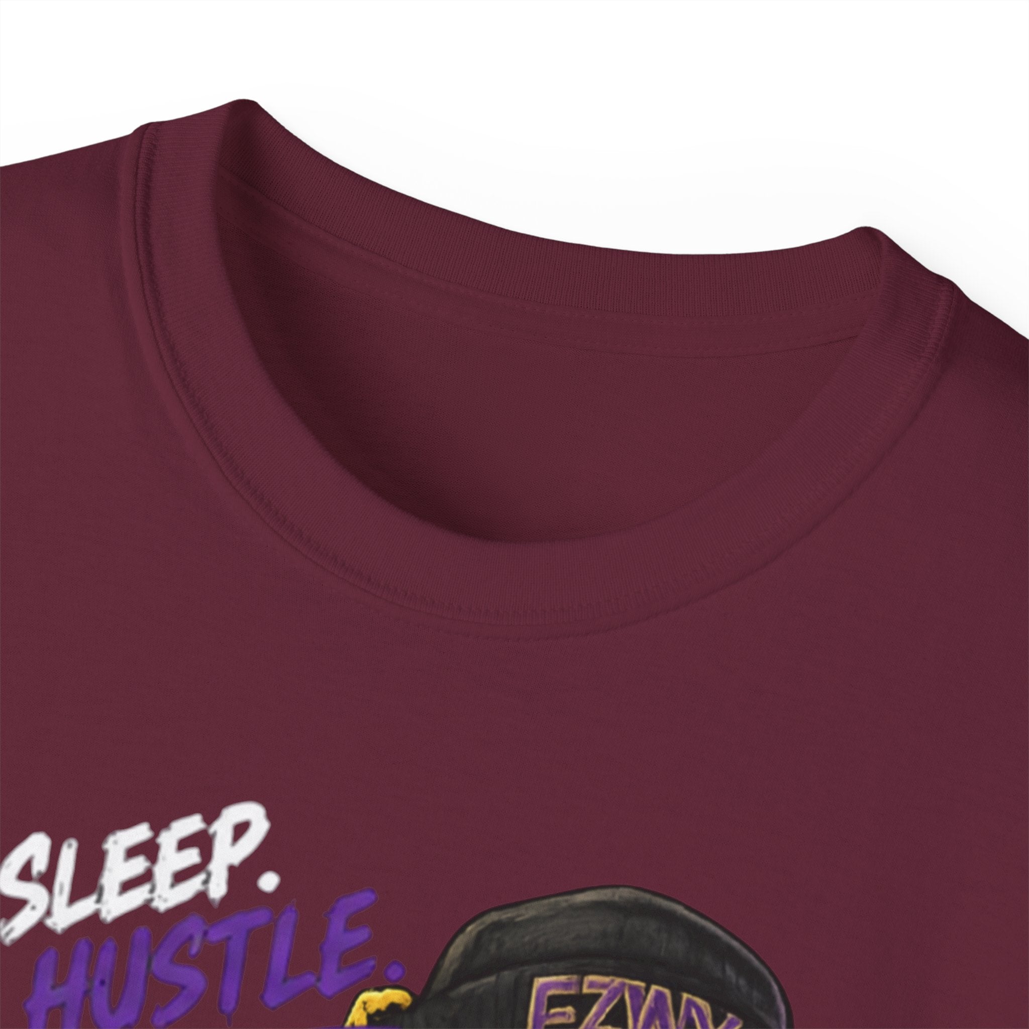 Hustle Bear Tee — 'No Sleep, All Hustle' LA Streetwear T-Shirt