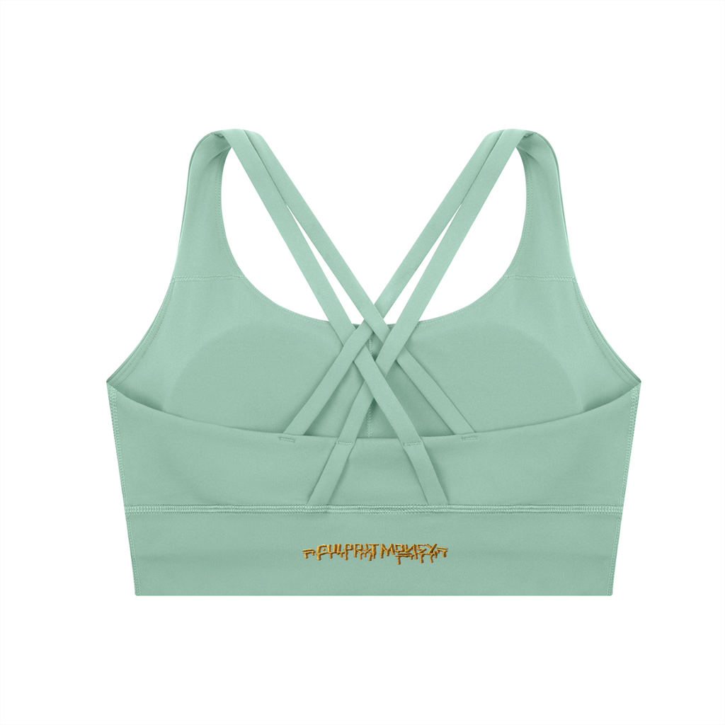 Strappy Criss-Cross Sports Bra