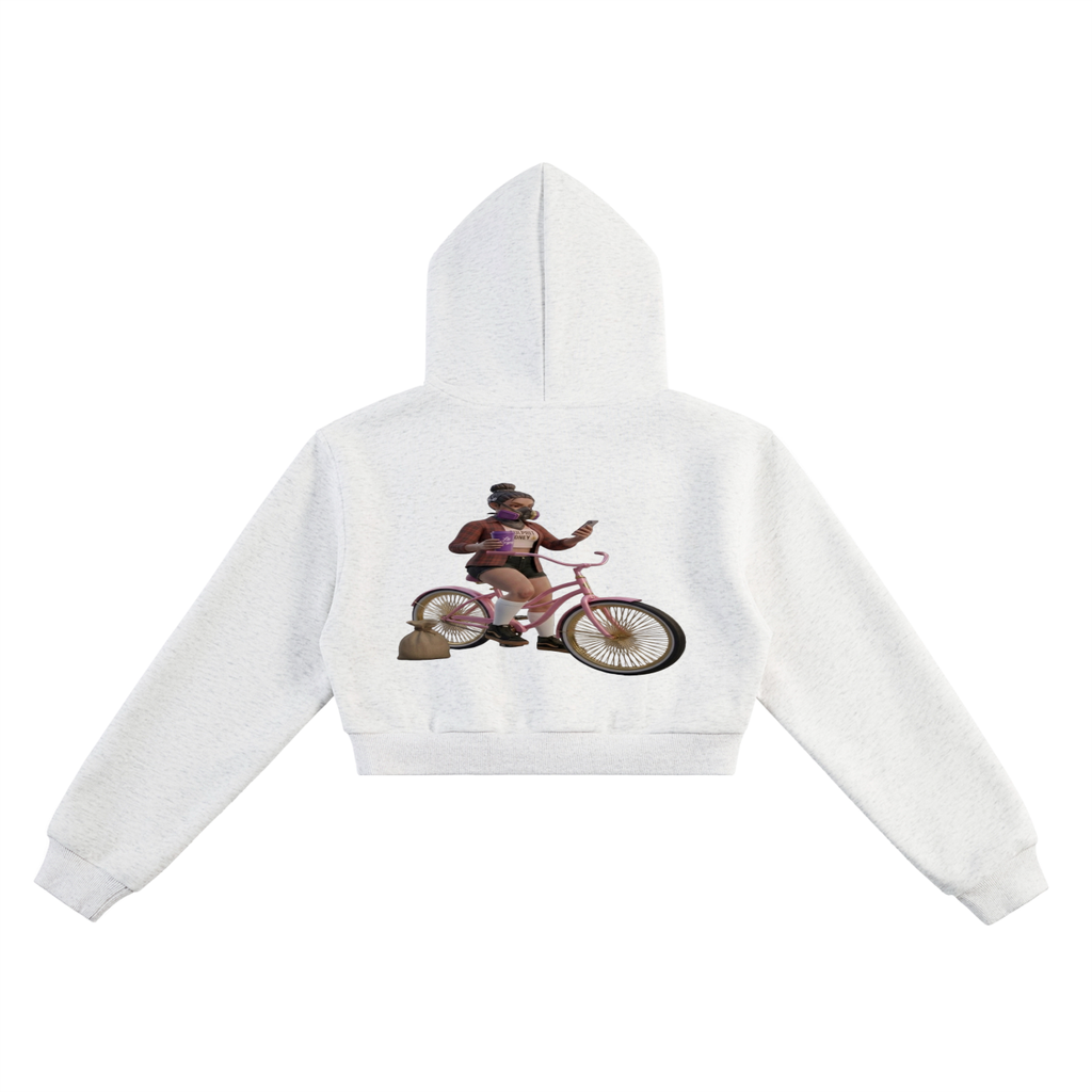 Essential Cropped Hoodie