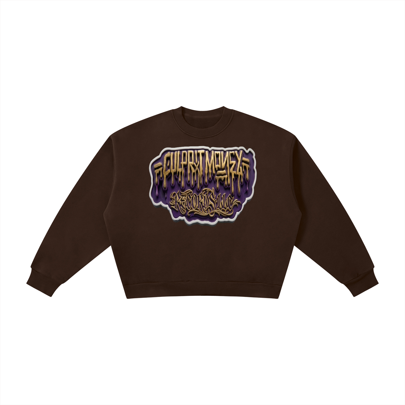 Boxy Fleece Crewneck Sweatshirt