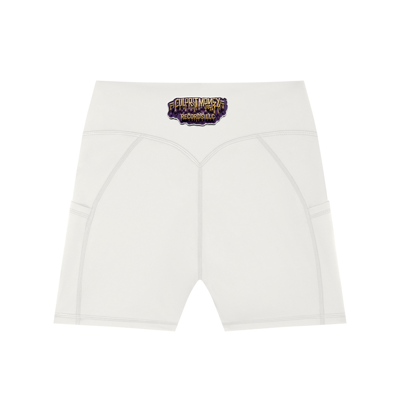 Women's High-Waisted Pocket Biker Shorts