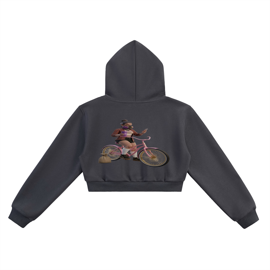 Essential Cropped Hoodie